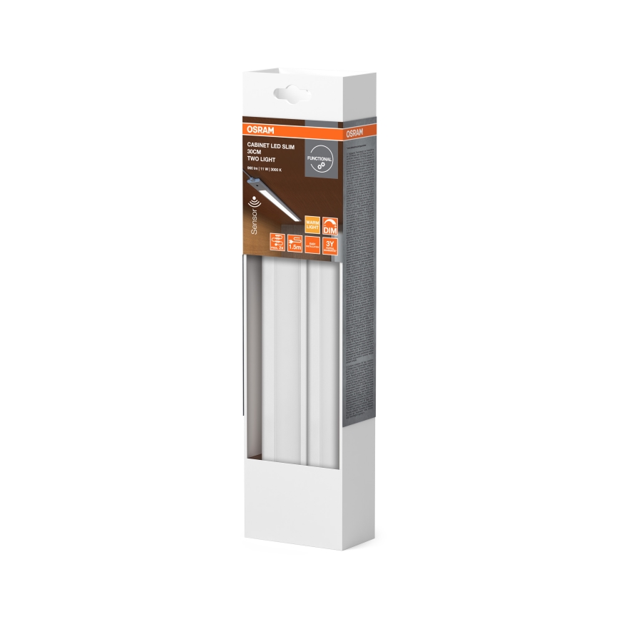 Osram - Lampada LED dimmerabile da sottopensile con sensore di movimento CABINET LED/11W/230V 3000K 30 cm bianca