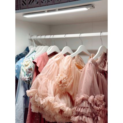 Osram - Lampada LED sottopensile con sensore di movimento e sensore crepuscolare LINEAR LED/4W/5V 3000/4000/6500K 60 cm grigio