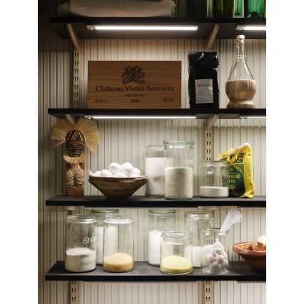 Osram - Lampada LED sottopensile con sensore di movimento e sensore crepuscolare LINEAR LED/4W/5V 3000/4000/6500K 60 cm grigio