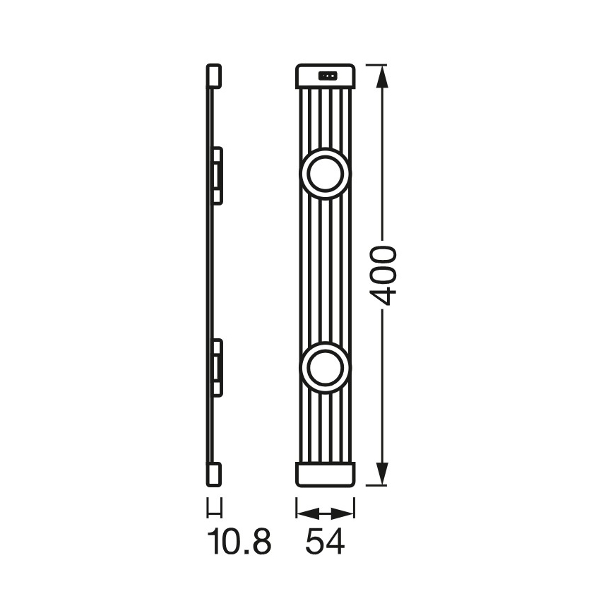 Osram - Lampada LED dimmerabile sottopensile con sensore di movimento LINEAR MAGNET LED/7W/230V 4000K 40 cm bianca