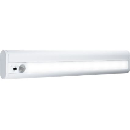 Osram - Lampada sottopensile LED LINEARLED con sensore di movimento e crepuscolare, 2,9 W / 9 V, 6xAA, 4000 K, 31,4 cm, bianco