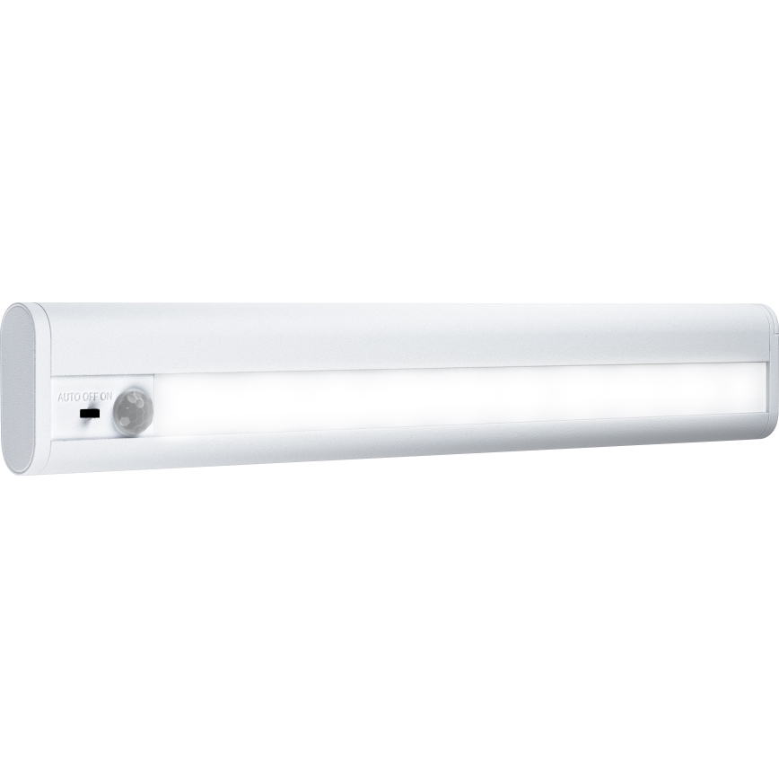 Osram - Lampada sottopensile LED LINEARLED con sensore di movimento e crepuscolare, 2,9 W / 9 V, 6xAA, 4000 K, 31,4 cm, bianco