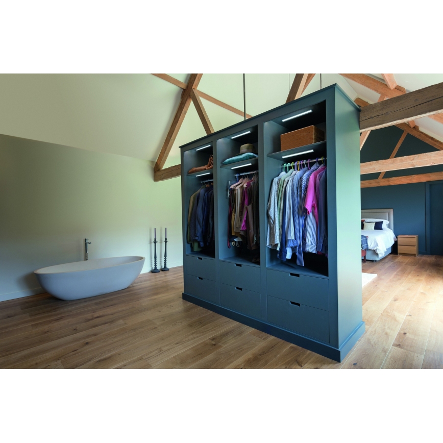 Osram - Lampada sottopensile a LED con sensore di movimento e crepuscolare MOBILE LED/1W/5V 500 mAh 20 cm bianca