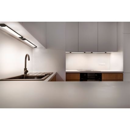 Osram - Lampada sottopensile LED dimmerabile con sensore di movimento LINEAR EDGE, 8W, 230V, 3000/4000/6500K, 50 cm, nero