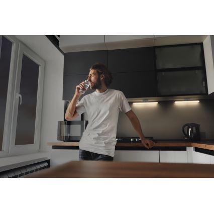 Osram - Lampada LED sottopensile dimmerabile con sensore di movimento e sensore crepuscolare LINEAR LED/5W/5V 3000K 35 cm bianco