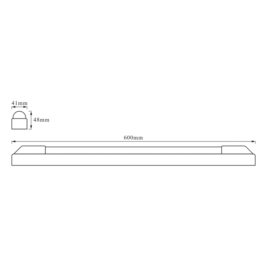 Osram - Lampada LED sottopensile POWER BATTEN LED/12W/230V 3000K 60 cm bianca