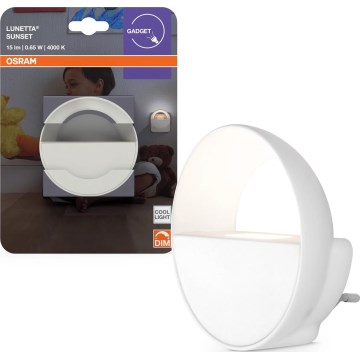 Osram - Lampada notturna LED dimmerabile LUNETTA LED/0,65W/230V