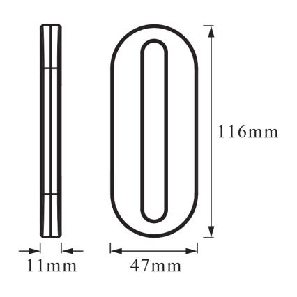 Osram - Lampada LED orientativa con sensore di movimento MOBILE LED/0,5W/3,7V 330 mAh CRI 90 bianco