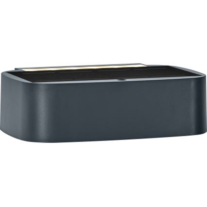 Osram - Lampada solare da parete LED dimmerabile ENDURA STYLE LED/7,6W/4,2V 2000 mAh IP65 antracite