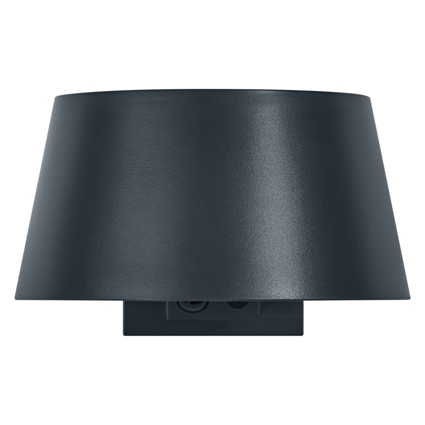 Osram - Applique solare a LED con sensore ENDURA STYLE LED 10,1 W / 4,2 V, 2000 mAh, IP54, antracite