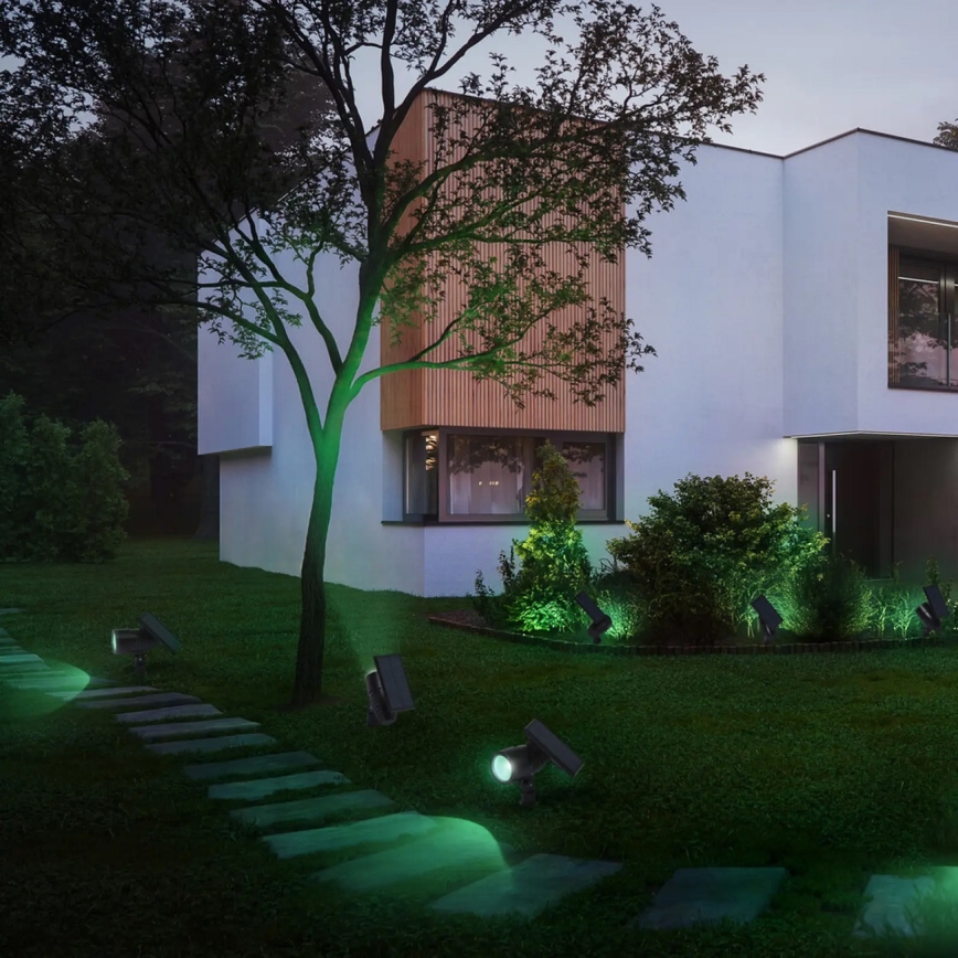 Osram - Lampada solare dimmerabile LED RGBW SMART+ SOLAR LED/0,6W/3,7V 2000 mAh 3000-6500K IP44