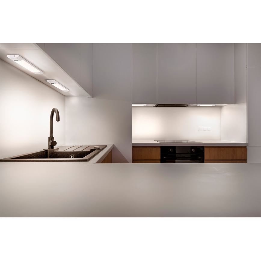 Osram - Lampada LED sottopensile dimmerabile con sensore di movimento LINEAR EDGE LED/4W/230V 3000/4000/6500K 30 cm bianco