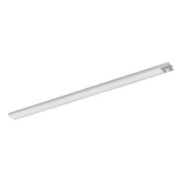 Osram - Lampada sottopensile LED LINEAR con sensore di movimento e sensore crepuscolare, 4W, 3,7V, 1500 mAh, 3000/4000/6500K, 60 cm, grigio