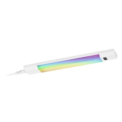 Osram - LED RGBW dimmerabile lampada sottopensile con sensore di movimento LINEAR EDGE LED/4W/230V 30 cm bianca + telecomando