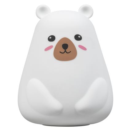 Osram - LED RGBW lampada touch dimmerabile per bambini NIGHTLUX BEAR LED/0,7W/3,7V 1200 mAh bianca