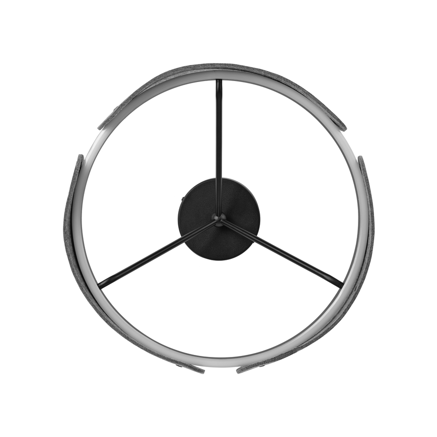 Osram - Lampadario a plafone LED DECOR CURVE LED/33W/230V Ø 43 cm grigio