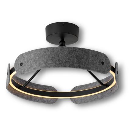 Osram - Lampadario a plafone LED DECOR CURVE LED/33W/230V Ø 43 cm grigio