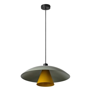 Osram - Lampadario a sospensione su cavo DECOR FLYING MUSHROOM 1xE27/25W/230V Ø 50 cm verde
