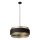 Osram - Lampadario a sospensione su cavo DECOR HORNET 3xE27/10W/230V Ø 50 cm nero/oro