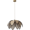 Osram - Lampadario sospeso con cavo DECOR RATTAN 1xE27/15W/230V Ø 48 cm beige/nero