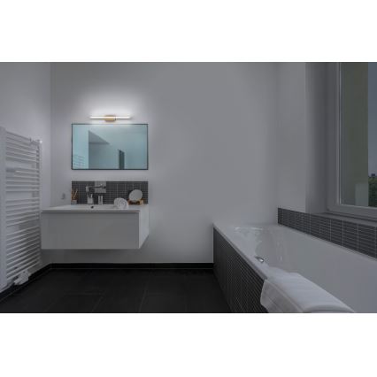 Osram - Illuminazione da specchio per bagno LED dimmerabile con controllo touch ORBIS MIRROR LED/6,8W/230V 40 cm 3000/4000K IP44 beige