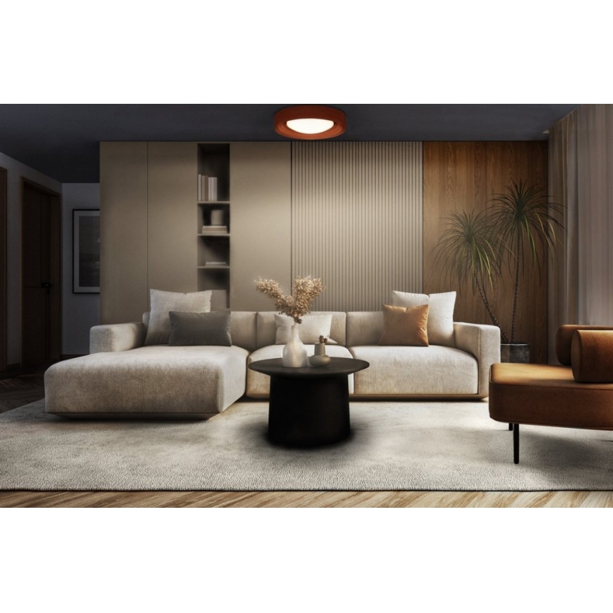 Osram - Plafoniera da soffitto dimmerabile a LED ORBIS CONCRETE LED/24,5W/230V Ø 50 cm marrone/cemento