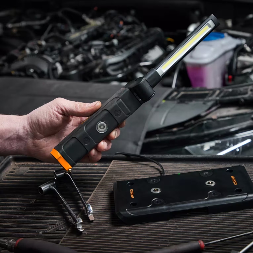 Osram - Torcia ricaricabile dimmerabile a LED LEDINSPECT WIRE-FREE SLIM 600 LED/5W/3,7V IP54 2600 mAh