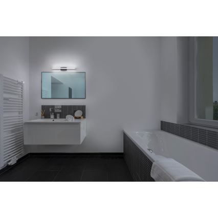 Osram - Illuminazione a LED dimmerabile per specchio da bagno ORBIS MIRROR LED/10W/230V 3000/4000K 60 cm IP44 nero
