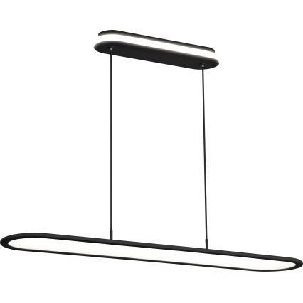 Osram - Sospensione LED dimmerabile su cavo OFFICE LINE LED/57W/230V 4000K 100 cm CRI 90 nera