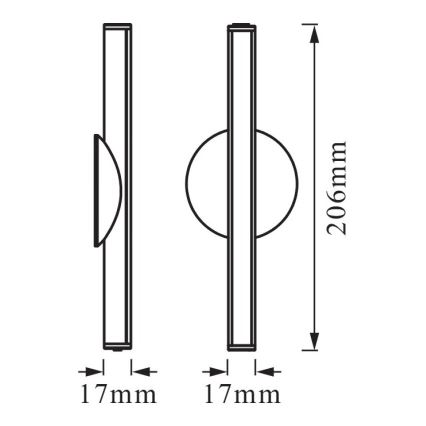 Osram - Lampada orientativa ricaricabile dimmerabile LEDSTIXX LED/2W/5V CRI 90 IP44 bianco