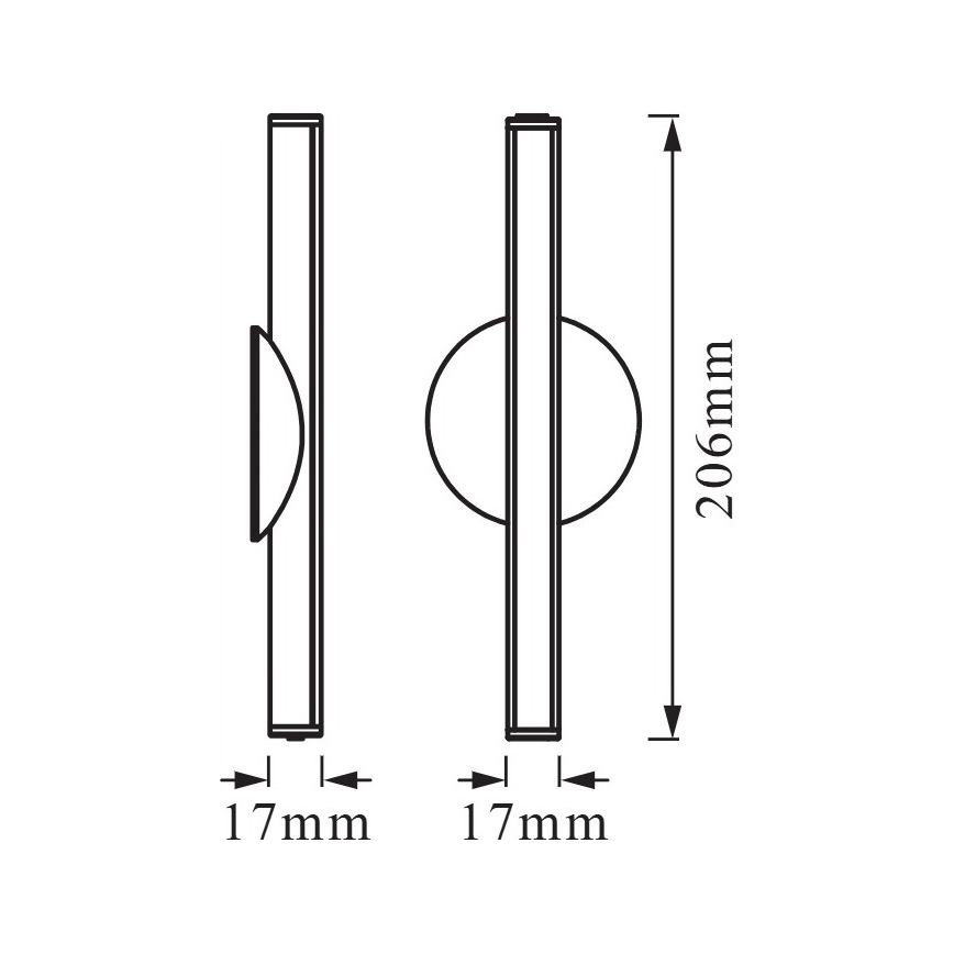 Osram - Lampada orientativa ricaricabile dimmerabile LEDSTIXX LED/2W/5V CRI 90 IP44 bianco