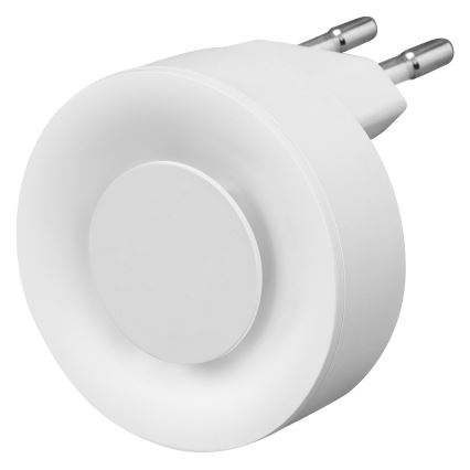 Osram - Luce notturna LED con sensore di movimento e crepuscolare LUNETTA LED/0,31W/230V bianca