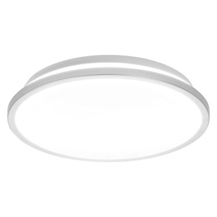 Osram - Plafoniera da bagno LED DISC, 18W/230V, 3000/4000K, diam. 30 cm, IP44, argento