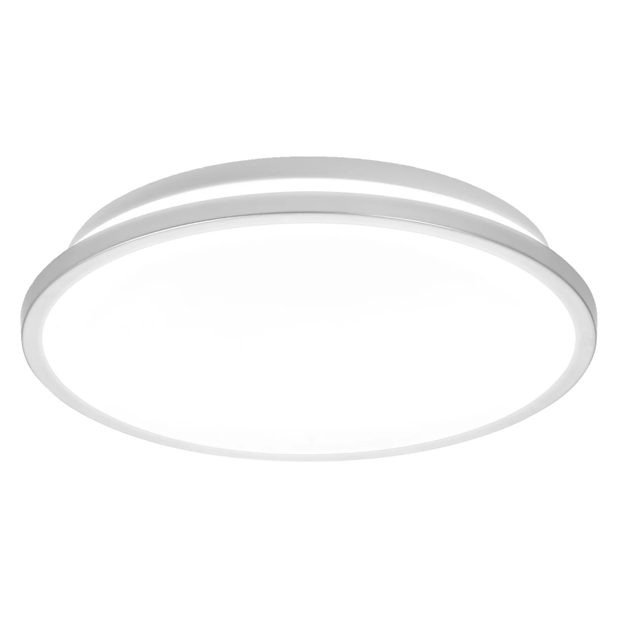 Osram - Plafoniera da bagno LED DISC, 18W/230V, 3000/4000K, diam. 30 cm, IP44, argento