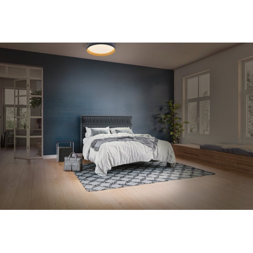 Osram - Plafoniera LED dimmerabile ORBIS LIVIA LED/16W/230V Ø 30 cm antracite/marrone