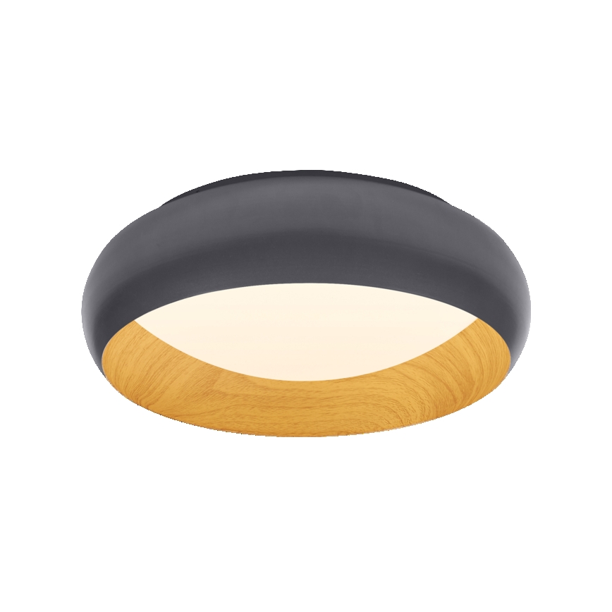 Osram - Plafoniera LED dimmerabile ORBIS LIVIA LED/16W/230V Ø 30 cm antracite/marrone