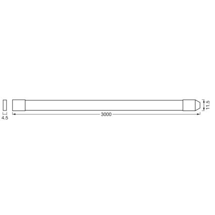 Osram - Striscia LED RGB+TW dimmerabile per esterni SMART+ FLEX 3m LED/12,5W/230V 2700-6500K IP44 Wi-Fi