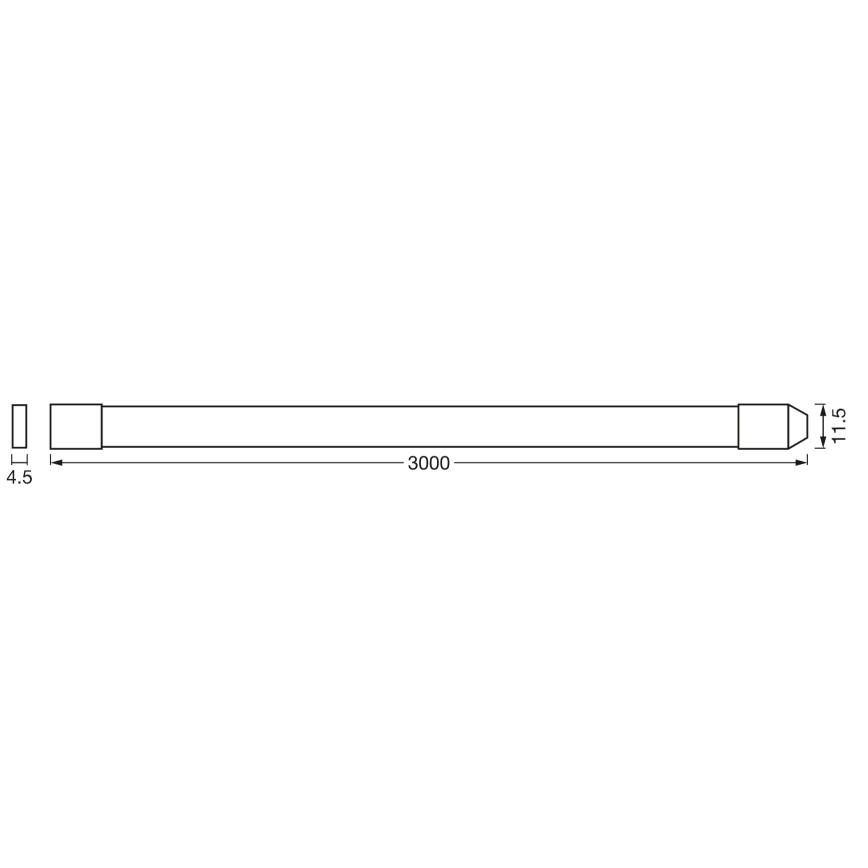 Osram - Striscia LED RGB+TW dimmerabile per esterni SMART+ FLEX 3m LED/12,5W/230V 2700-6500K IP44 Wi-Fi