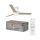 Osram - LED RGB Ventilatore da soffitto dimmerabile NORDES LED/18W/230V 3000-6500K + telecomando