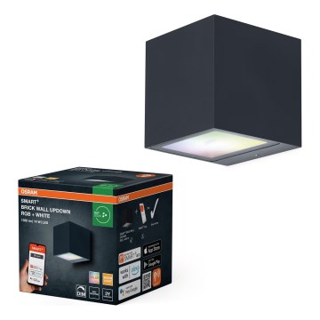 Osram - LED RGBW dimmerabile applique da esterno SMART+ BRICK LED/14W/230V IP44 Wi-Fi