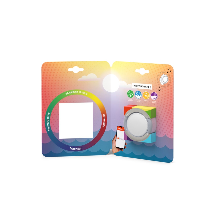 Osram - LED RGBW Lampada orientativa dimmerabile a sfioramento SMART+ DOT-IT LED/0,5W/3,7V 300 mAh