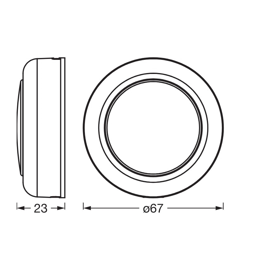 Osram - LED RGBW Lampada orientativa dimmerabile a sfioramento SMART+ DOT-IT LED/0,5W/3,7V 300 mAh