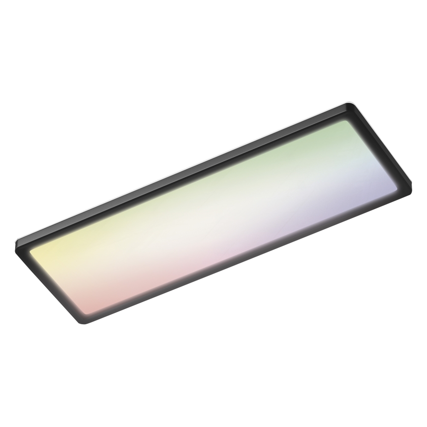 Osram - Plafoniera LED RGBW dimmerabile SMART+ PLANON LED/30W/230V 2800-6500K 58x20 cm Wi-Fi IP54 nera