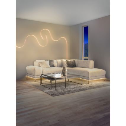 Osram - Striscia LED RGBW dimmerabile per esterni SMART+ MAGIC 5m LED/21W/230V IP44 Wi-Fi + telecomando