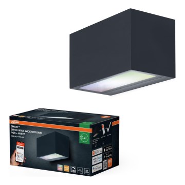 Osram - LED RGBW lampada da parete dimmerabile per esterni SMART+ BRICK LED/14W/230V IP44 Wi-Fi