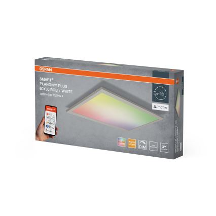 Osram -LED RGBW Plafoniera dimmerabile SMART+ PLANON LED/28W/230V 60x30 cm Wi-Fi