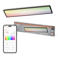 Osram - LED RGBW plafoniera dimmerabile SMART+ PLANON LED/40W/230V 2800-6500K 98x20 cm Wi-Fi IP54 nera