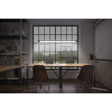 Osram - Lampada a sospensione LED dimmerabile su cavo OFFICE LINE LED/40W/230V 4000K 120 cm nero