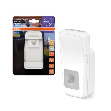 Osram - Luce notturna a spina LED con sensore LUNETTA LED/2W/230V