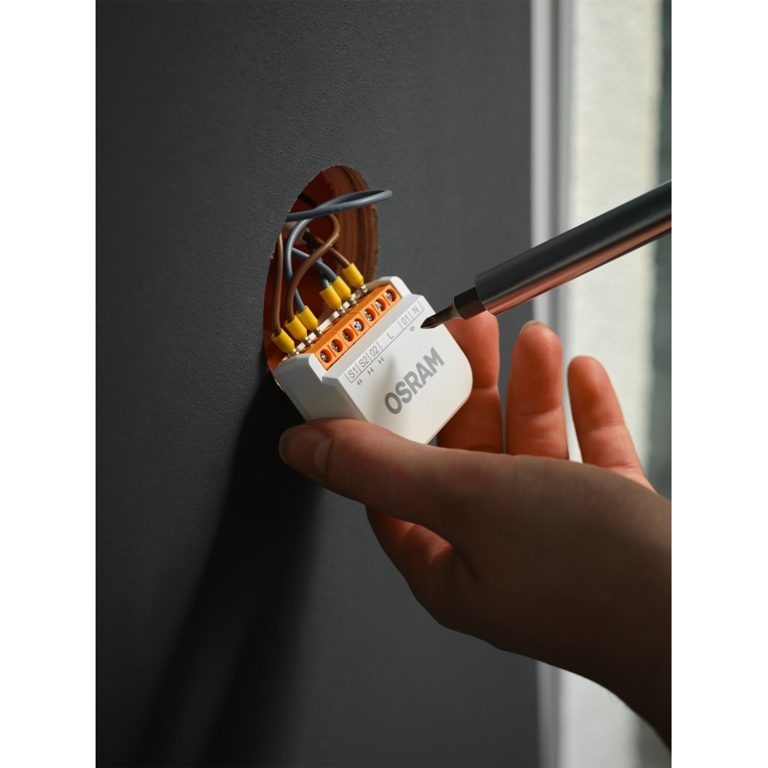 Osram - Modulo di commutazione per interruttori di veneziane, tapparelle e tende SMART+ 230V Wi‑Fi